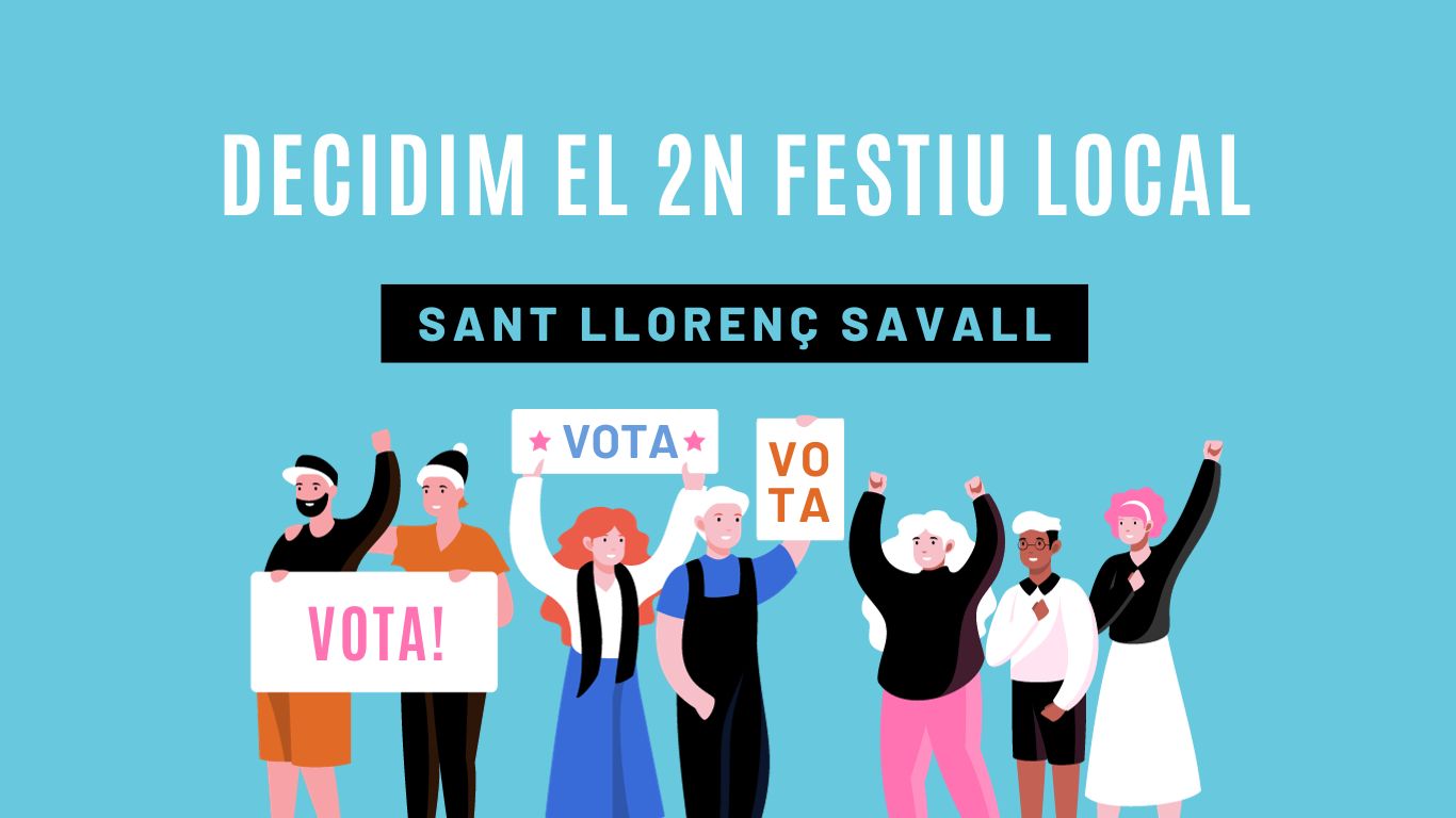 Imagen para los medios: Decidim el 2n Festiu local a Sant Llorenç Savall pel 2025 i els propers anys
