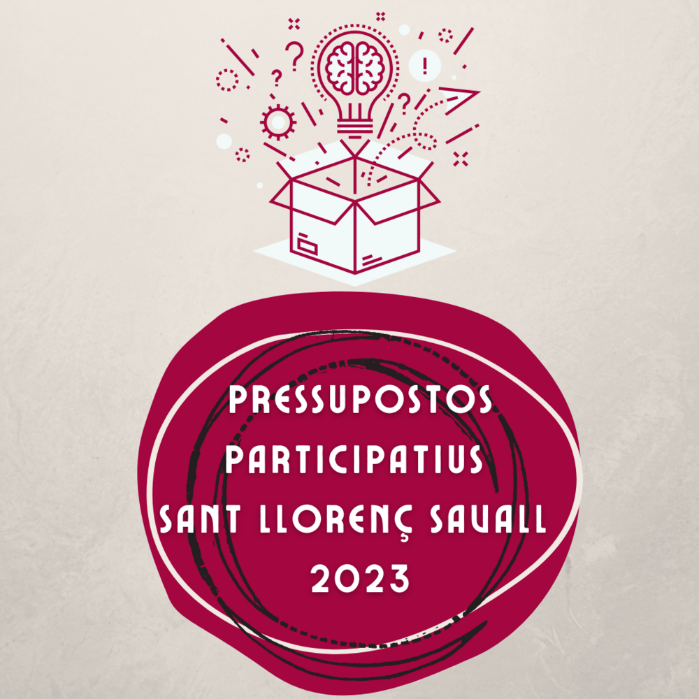 Imagen para los medios: Procés pressupostos participatius 2023